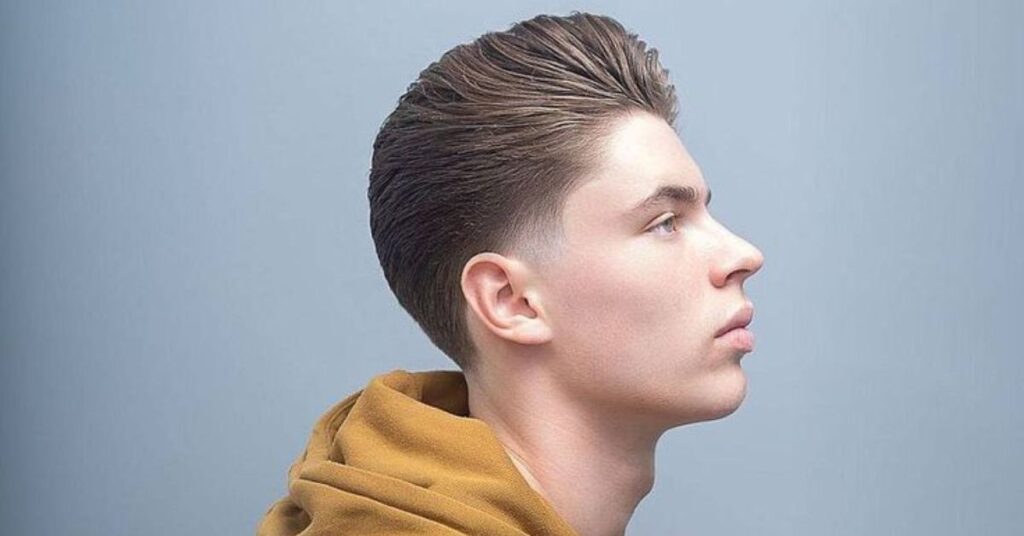 Blowout Taper Fade for Straight Hair
