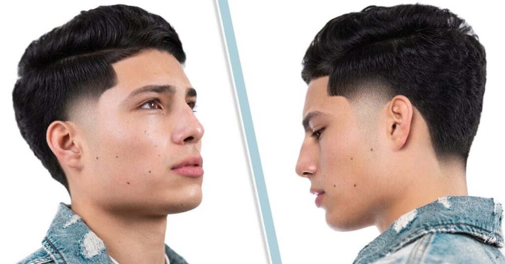 Blowout Taper Fade for Thick