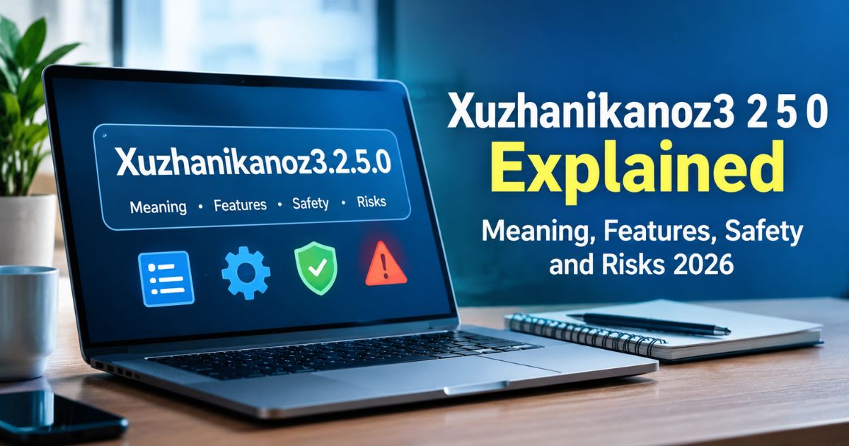 Xuzhanikanoz3.2.5.0 explained, including its meaning, software identity, safety concerns, and potential risks.